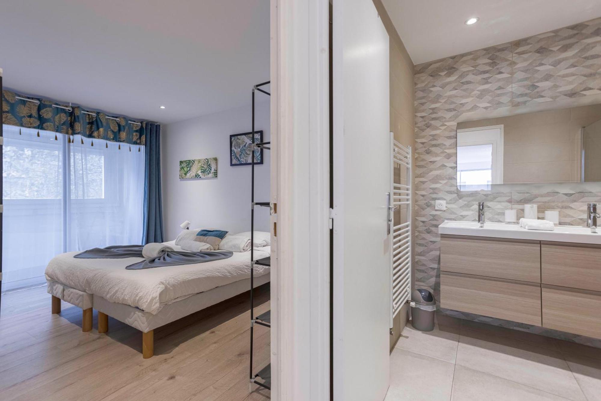 Apartamento "Casa Nonna" - 16 Mn A Pied Du Palais, Parking Prive, Clim, Ascenseur Cannes Exterior foto